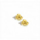 Pendientes Trinity oro amarillo y diamantes. LeCarré