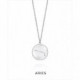 Colgante Viceroy Horóscopo Aries de plata de ley 925 bañada en rodio