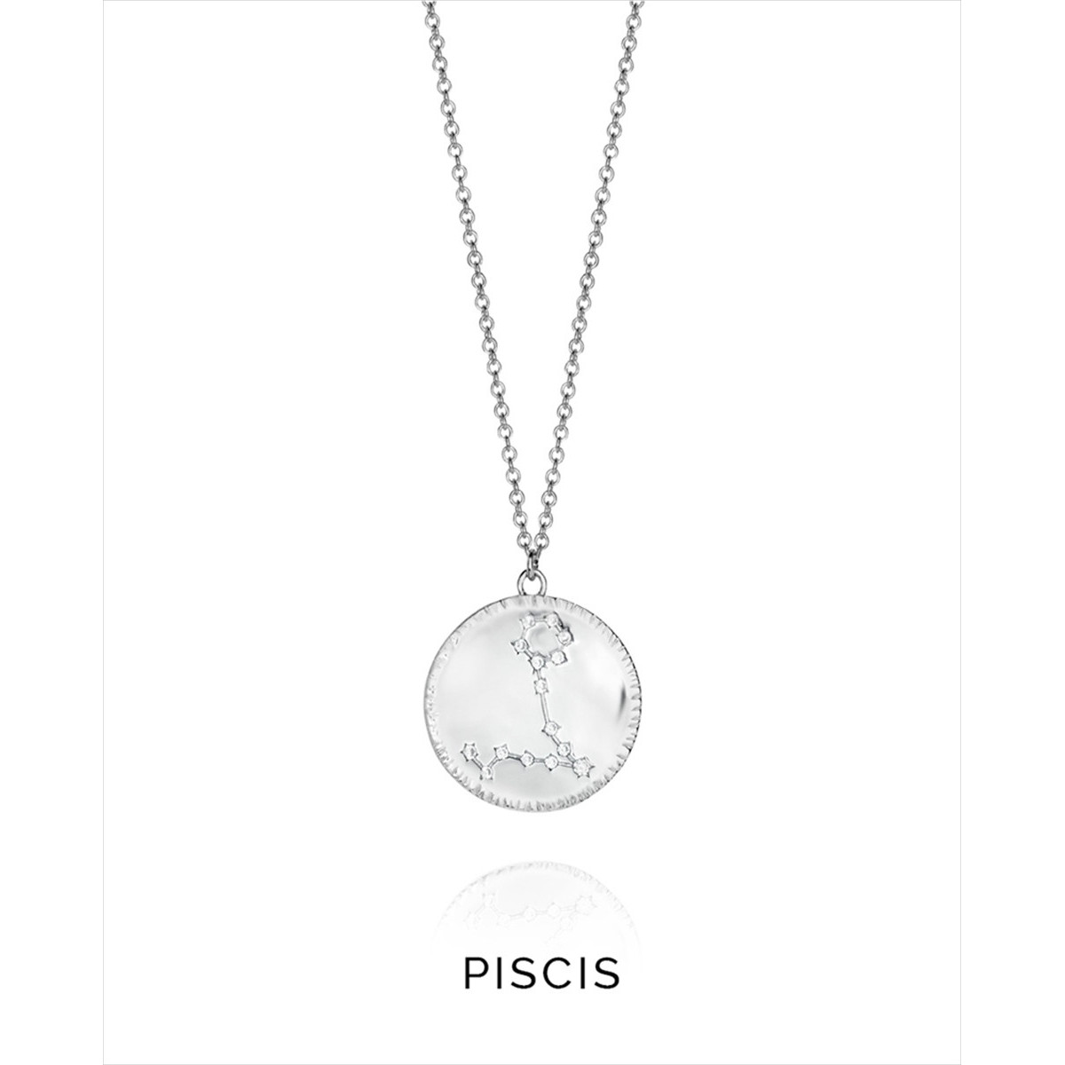 Colgante Viceroy Horóscopo Piscis de plata de ley 925 bañada en rodio