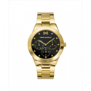 Reloj de Mujer Mark Maddox Alfama multifunción de acero IP dorado y brazalete