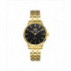 Reloj de Mujer Mark Maddox Canal tres agujas de acero IP dorado y brazalete