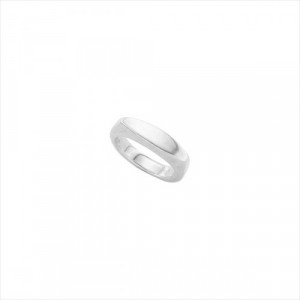 Anillo sellando un pacto, bañado en plata. Uno de 50. Talla 23