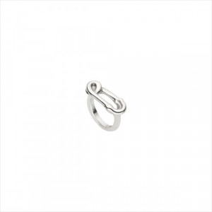 Anillo tailormade, bañado en plata. Uno de 50. Talla 15