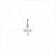 Charm colgante Fly High, diseño libélula, bañado en plata.  ARO NO INCLUIDO. Uno de 50