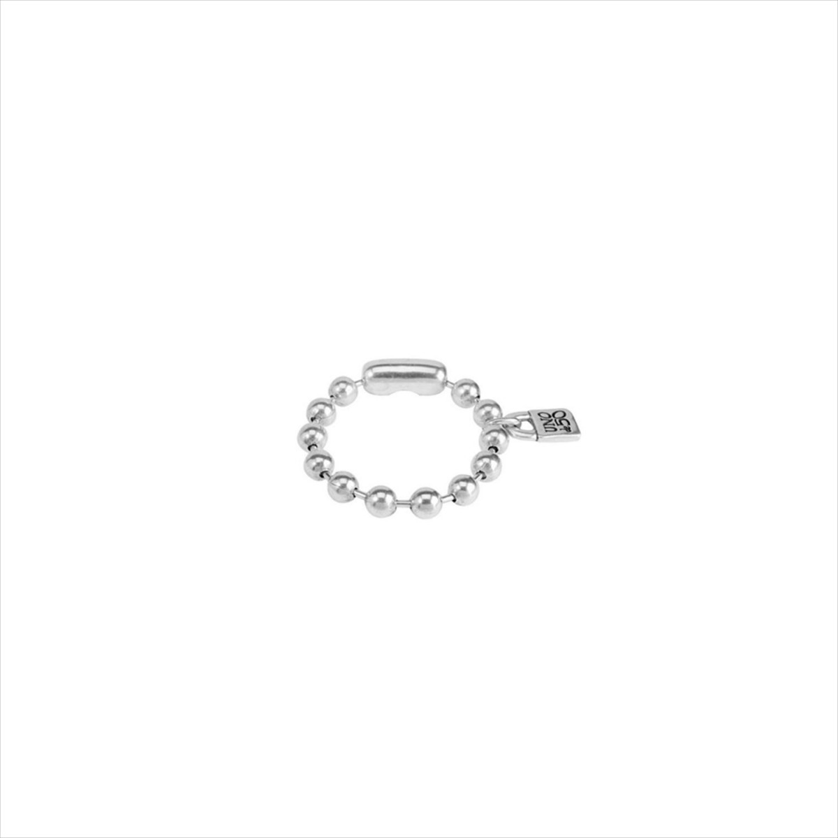 Pulsera Copito de nieve. Metal bañado en plata. Uno de 50