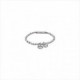 Pulsera Suerte Certificada. Metal bañado en plata. Uno de 50
