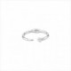 Pulsera Clavo. Metal bañado en plata. Uno de 50