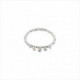 Pulsera BoyGirl. Metal bañado en plata y cristal, charm Buda. Uno de 50