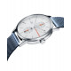 Reloj de Hombre Mark Maddox Northern multifunción de acero y malla milanesa con IP azul