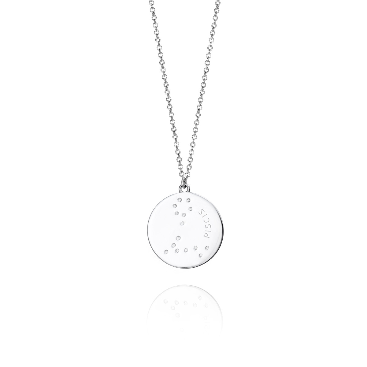 Colgante Viceroy Horóscopo Piscis de plata de ley 925 bañada en rodio