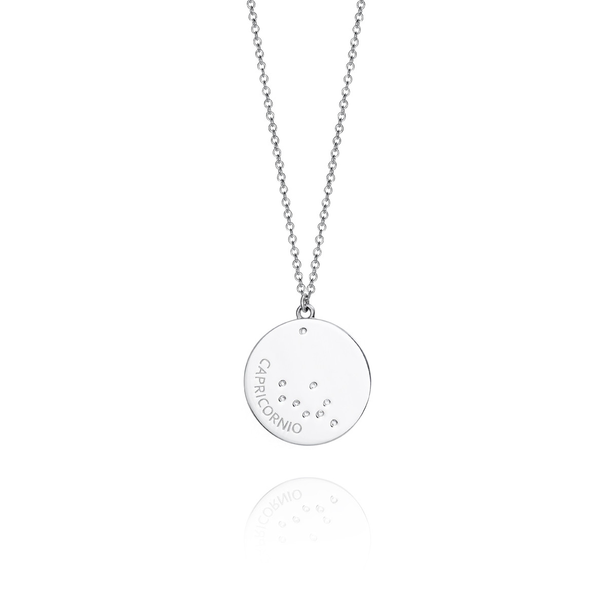 Colgante Viceroy Horóscopo Capricornio de plata de ley 925 bañada en rodio