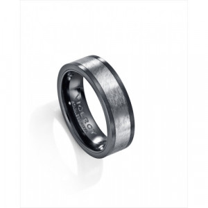 Anillo de Hombre Viceroy Air de acero 7mm ancho.