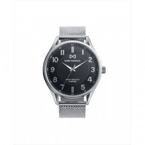 Reloj Mark Maddox Village tres agujas de acero y malla milanesa