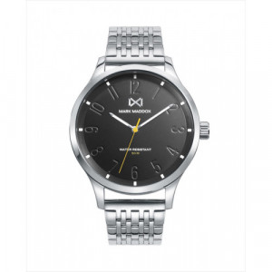 Reloj de Hombre Mark Maddox Village tres agujas de acero y brazalete