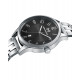 Reloj de Hombre Mark Maddox Canal tres agujas de acero, brazalete acero, esfera negra