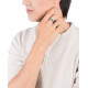 Anillo hombre malla acero. Número 22. Viceroy