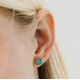 Pendientes Green Love oro amarillo. LeCarré.