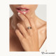 Anillo roseta oro rosa diamantes brown. LeCarré