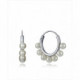Criolla plata 12mm, todo perlas 3mm. Viceroy