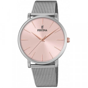 RELOJ FESTINA BOYFRIEND F20475/2 ROSA CORREA DE ACERO, MUJER