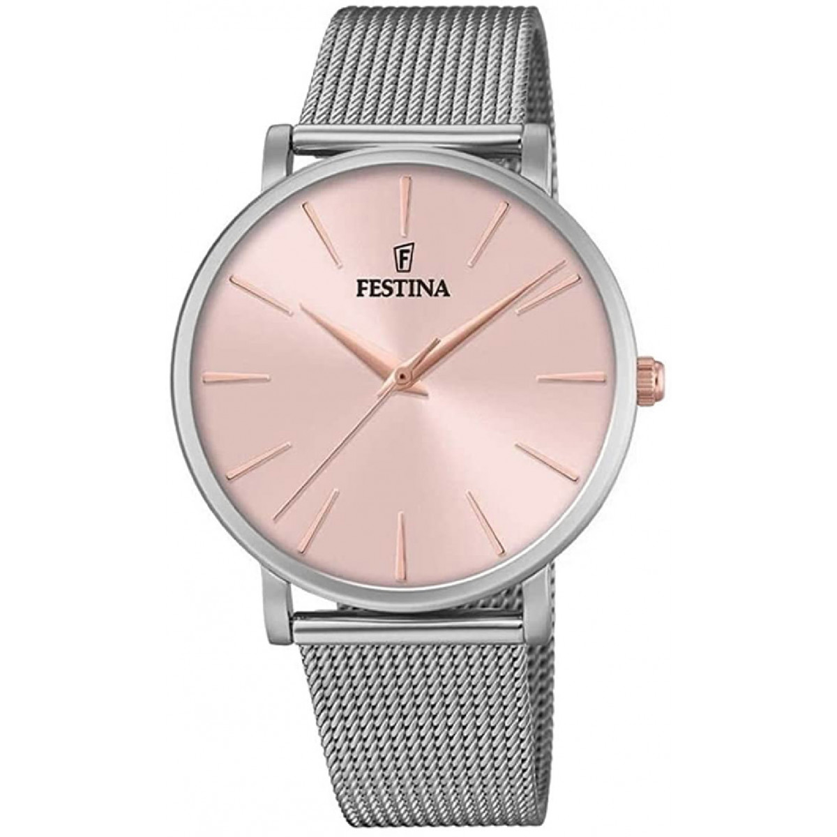 RELOJ FESTINA BOYFRIEND F20475/2 ROSA CORREA DE ACERO, MUJER