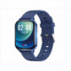 RELOJ LISKA SMARTWATCH CUADRADO AZUL SILICONA AZUL