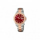 RELOJ FESTINA BURDEOS MUJER, PLATEADO Y ROSADO