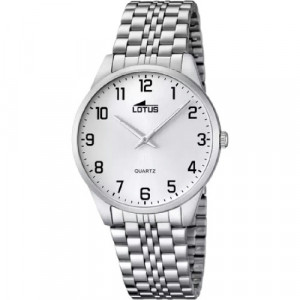 RELOJ LOTUS ACERO CLASICO 15883/1 BLANCO CORREA DE ACERO