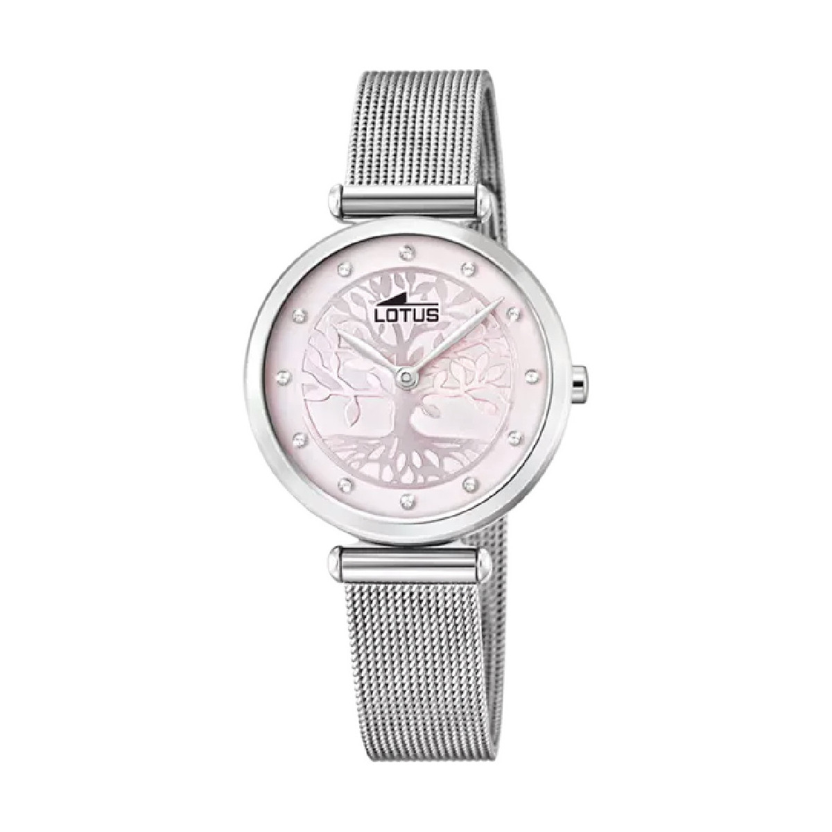 RELOJ LOTUS BLISS 18708/2 ROSA CORREA DE ACERO PLATEADO