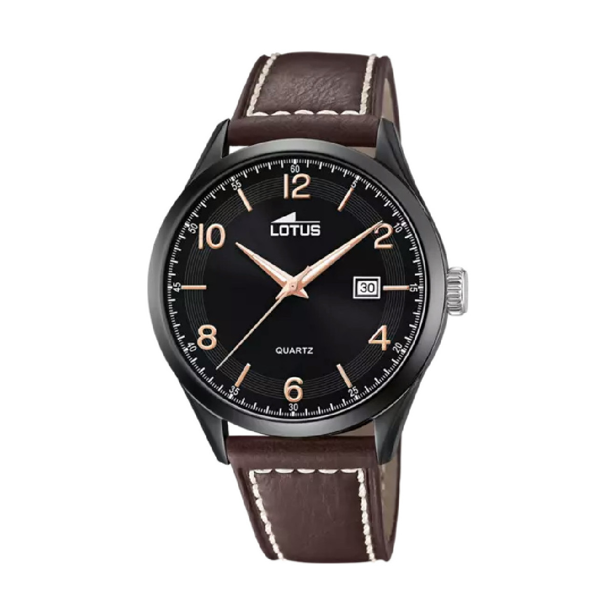 RELOJ LOTUS MINIMALIST 18636/1 NEGRO CORREA DE PIEL