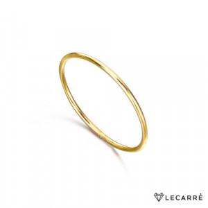 Anillo fino liso oro amarillo. LeCarré