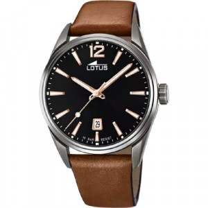 RELOJ LOTUS CHRONO 18685/2 NEGRO CORREA DE PIEL