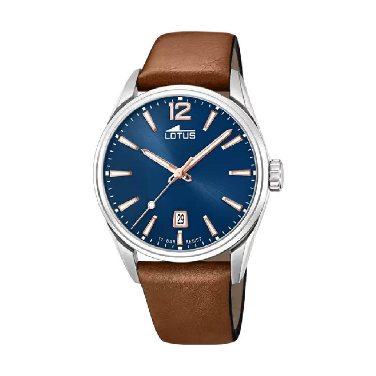 RELOJ LOTUS CHRONO 18693/2 ESFERA AZUL CORREA DE PIEL