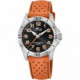 RELOJ LOTUS JUNIOR COLLECTION 18663/1 NEGRO CORREA DE CAUCHO NARANJA