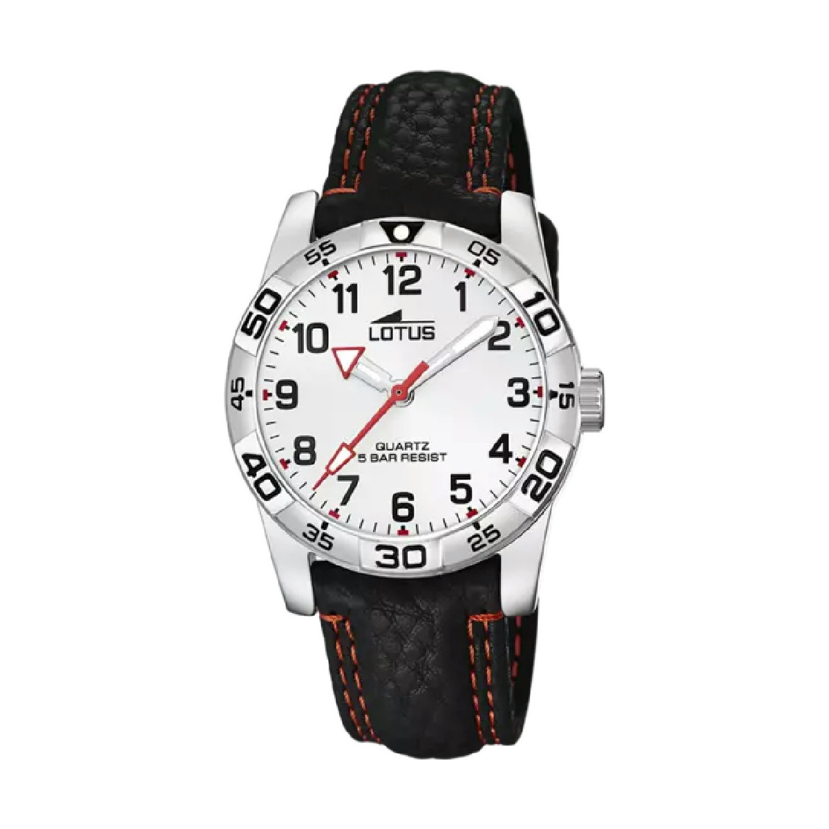 RELOJ LOTUS JUNIOR COLLECTION 18665/1 PLATA CORREA DE PIEL, INFANTIL