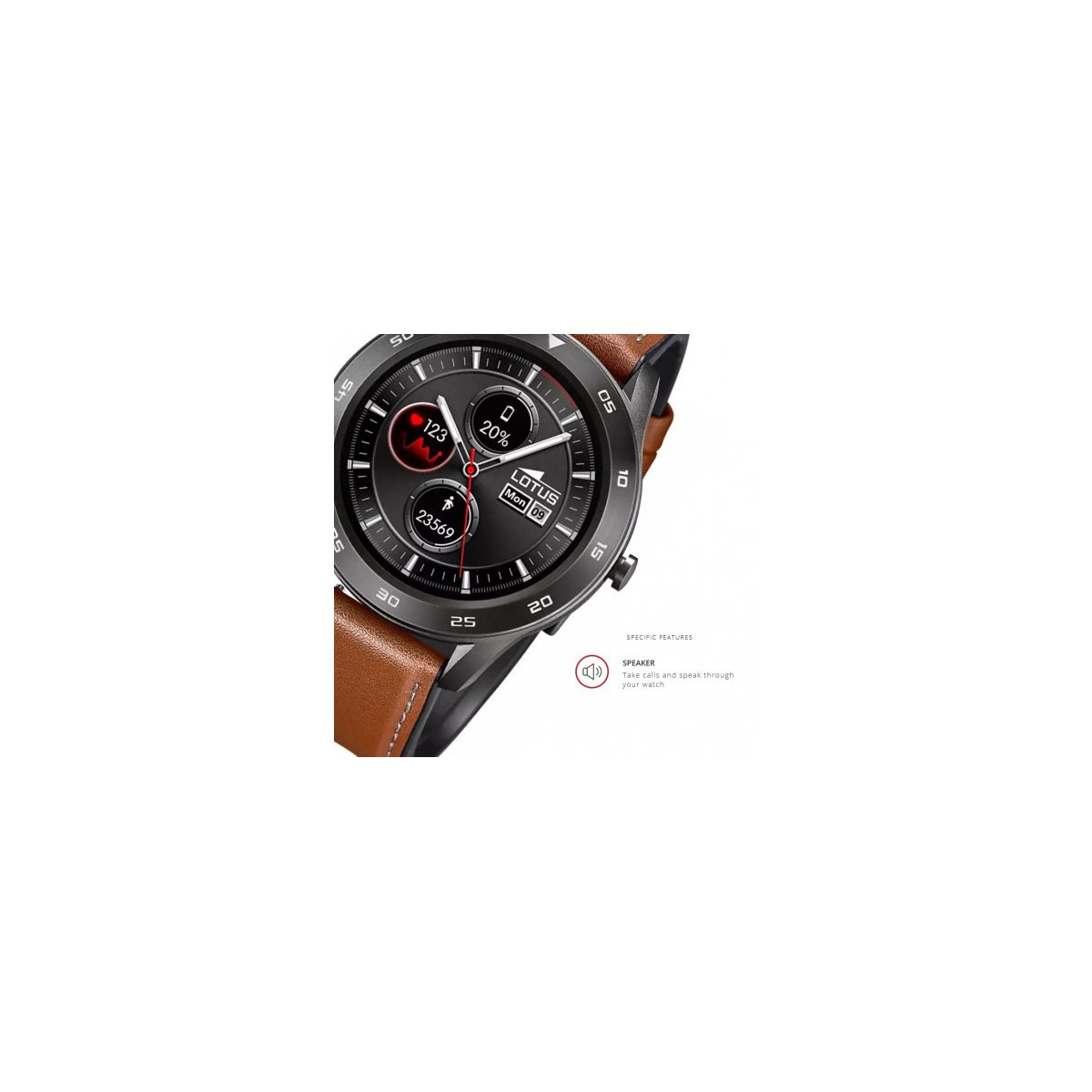 RELOJ LOTUS 50012/A DIGITAL CORREA DE PIEL, HOMBRE