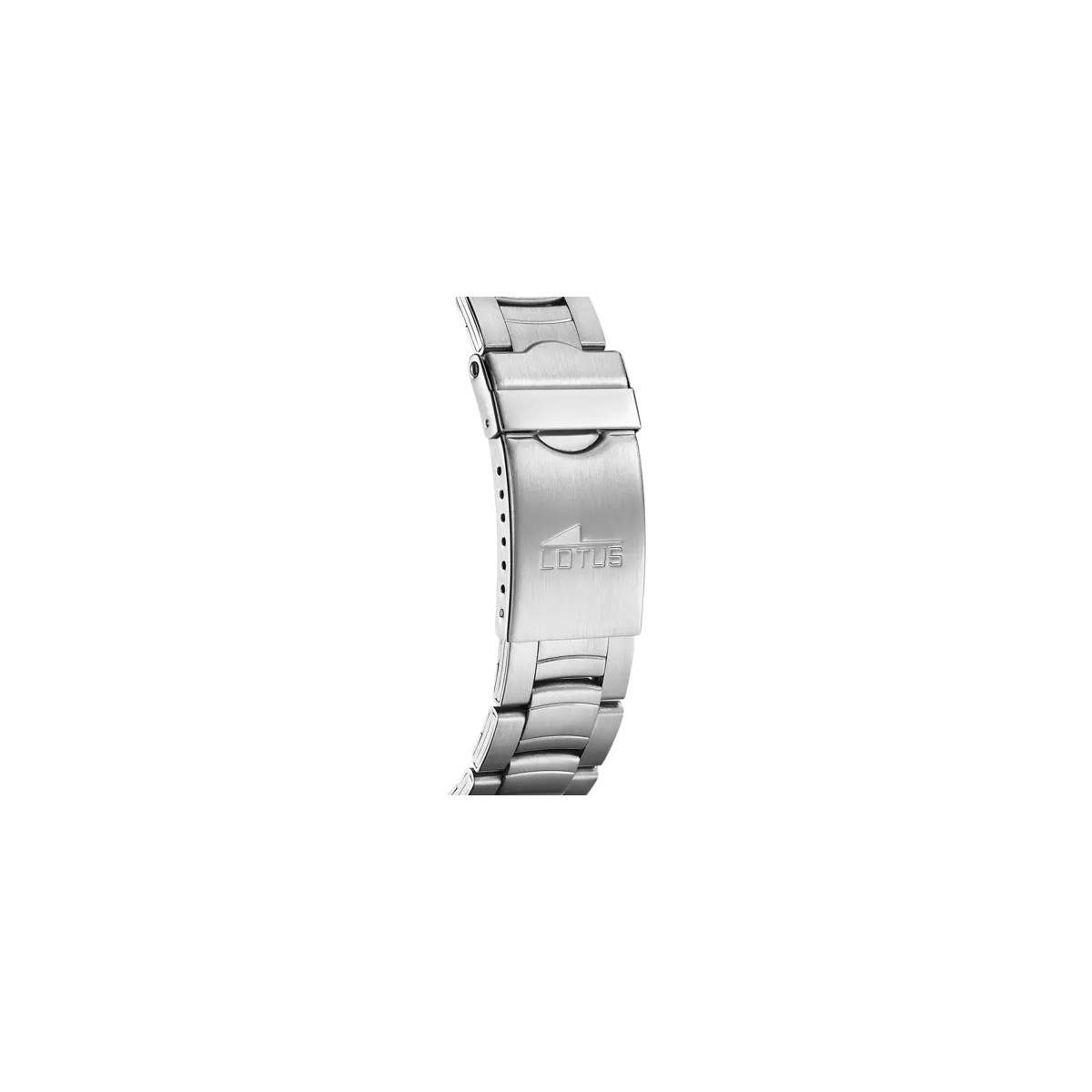 RELOJ LOTUS ACERO CLASICO 15192/2 BLANCO CORREA DE ACERO PLATEADO
