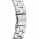 RELOJ LOTUS TRENDY 18741/1 PLATA CORREA DE ACERO, DETALLES ROSADOS