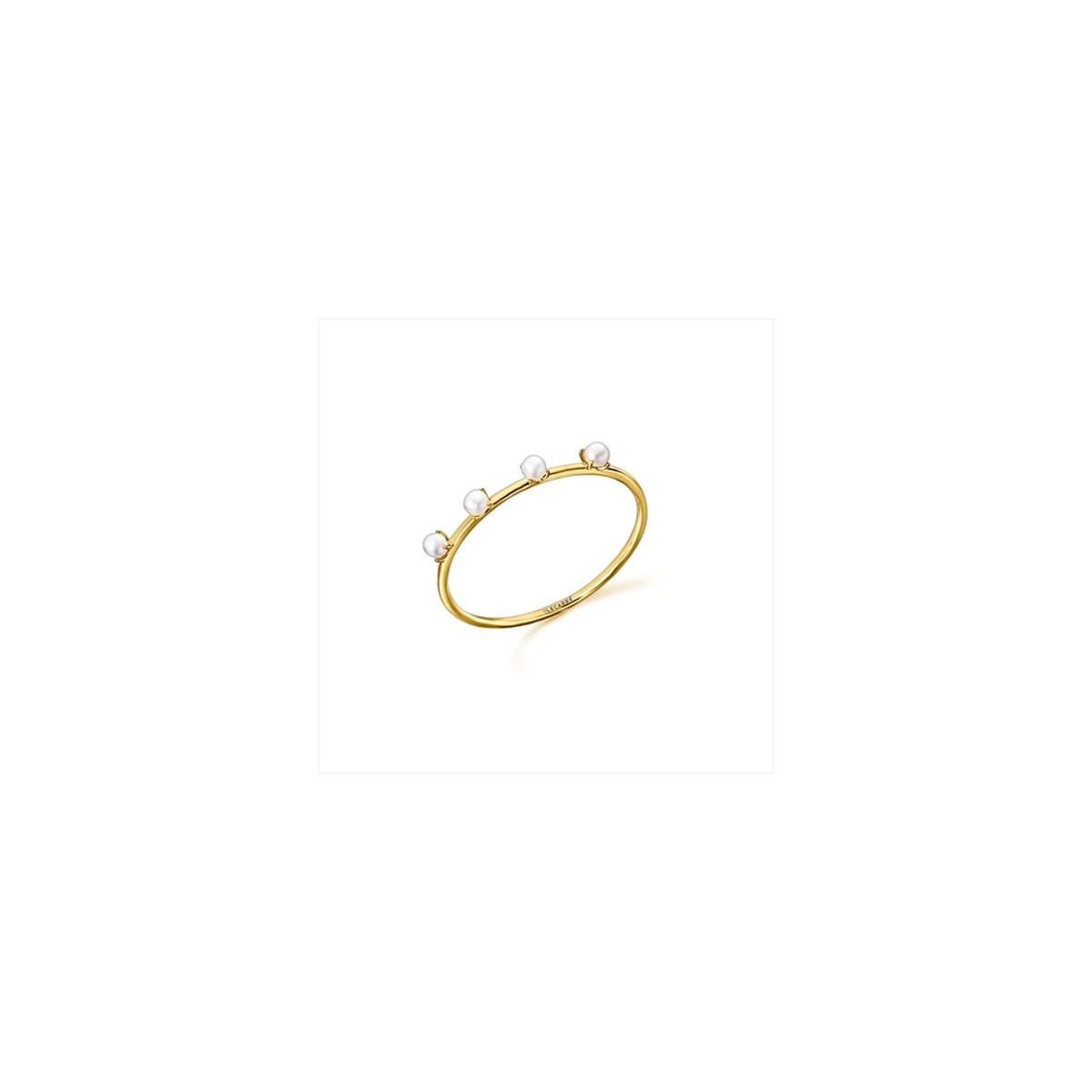 Anillo multiperlas mini oro amarillo. LeCarré